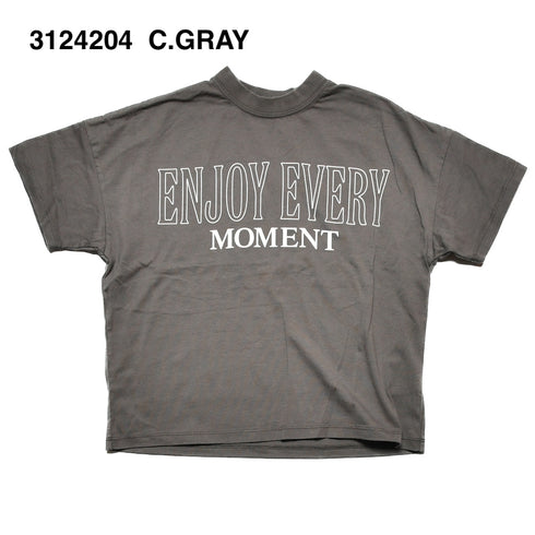 【130/140/150cm】カジュアル2柄ロゴTシャツ3124204j【NEWO/ネオ】